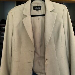 Evan Picone Cream Blazer
